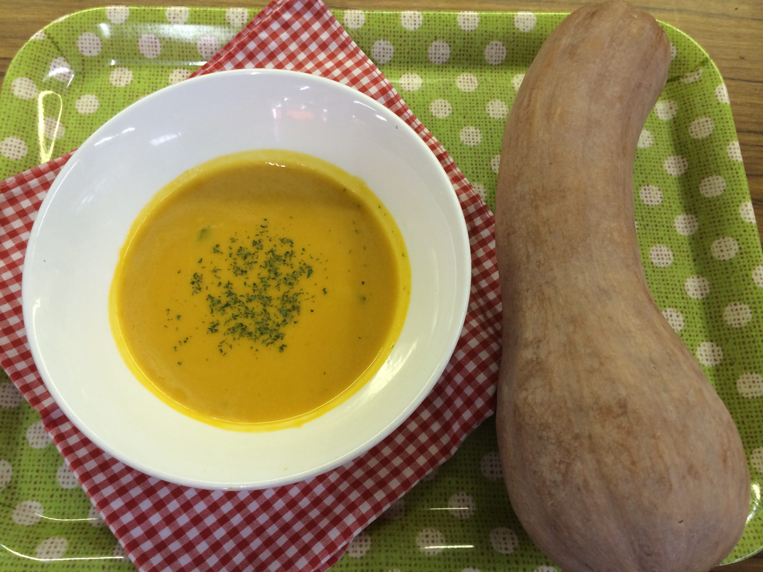 すくなかぼちゃのスープ